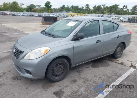2014 Nissan Versa 1.6 S from USA, damaged, VIN 3N1CN7AP9EL813692